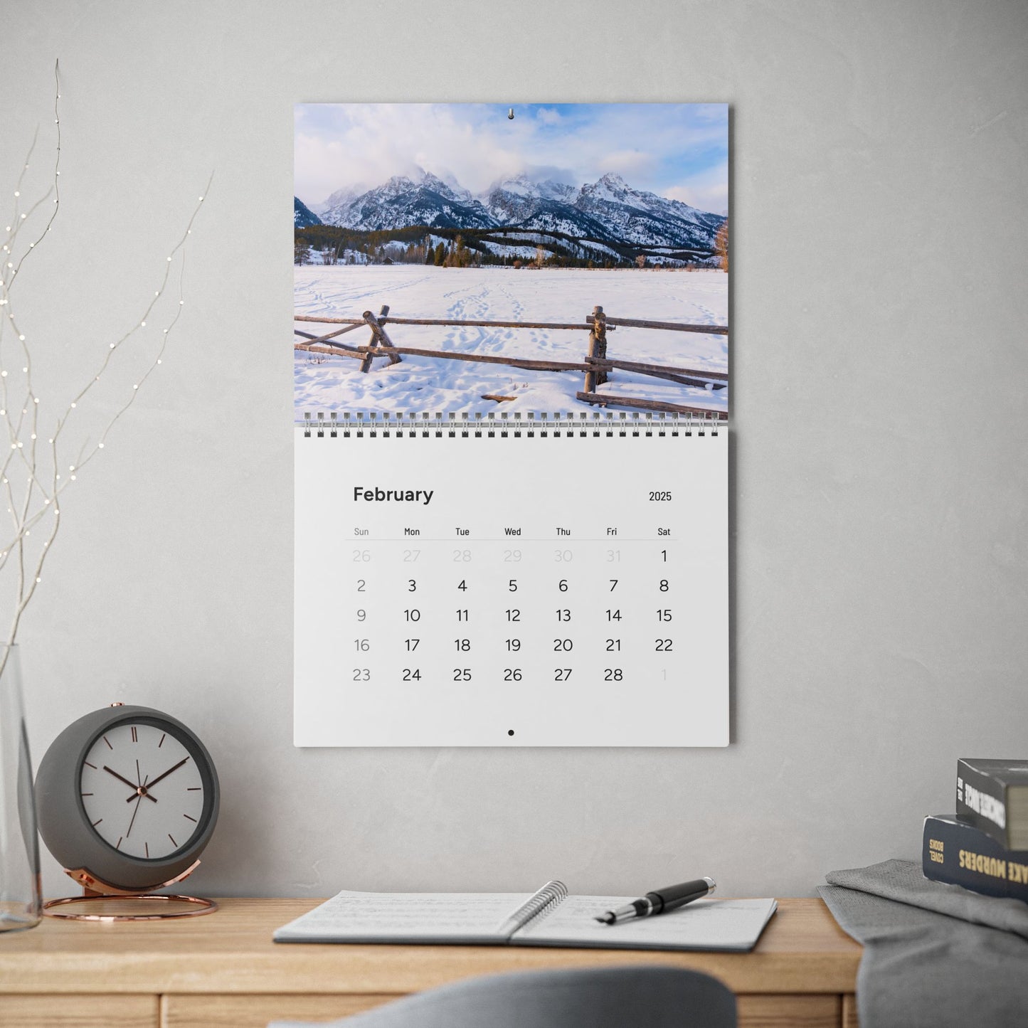 2025 Photo Wall Calendar