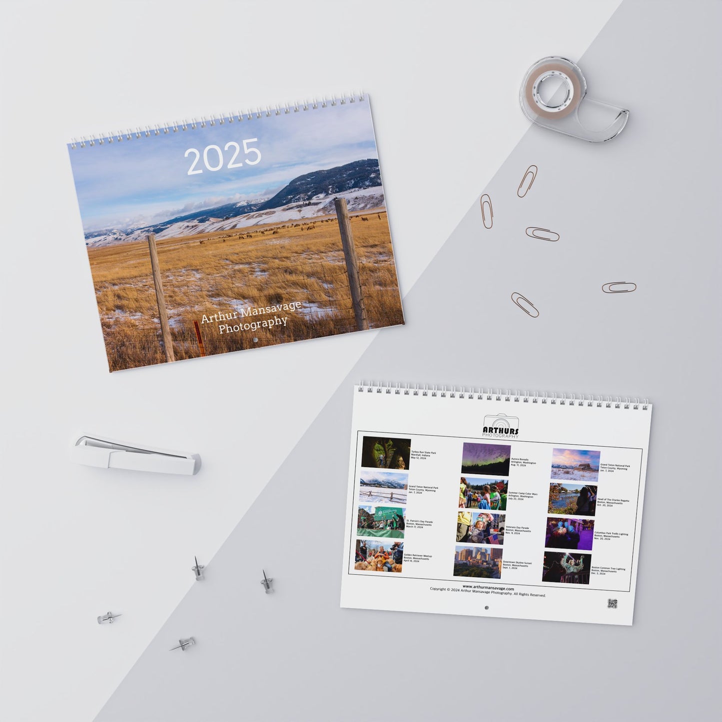 2025 Photo Wall Calendar